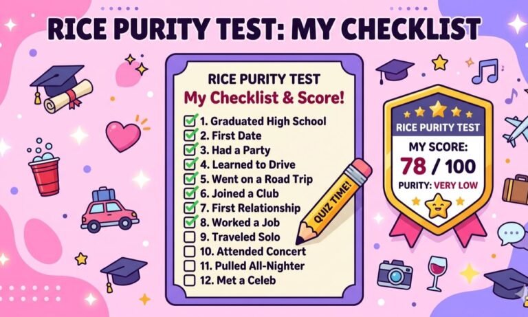How Does the Rice Purity Test Work